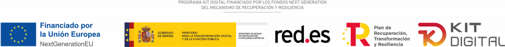 Programa Kit Digital financiado por los fondos Next Generation EU - Plan de Recuperación, Transformación y Resiliencia